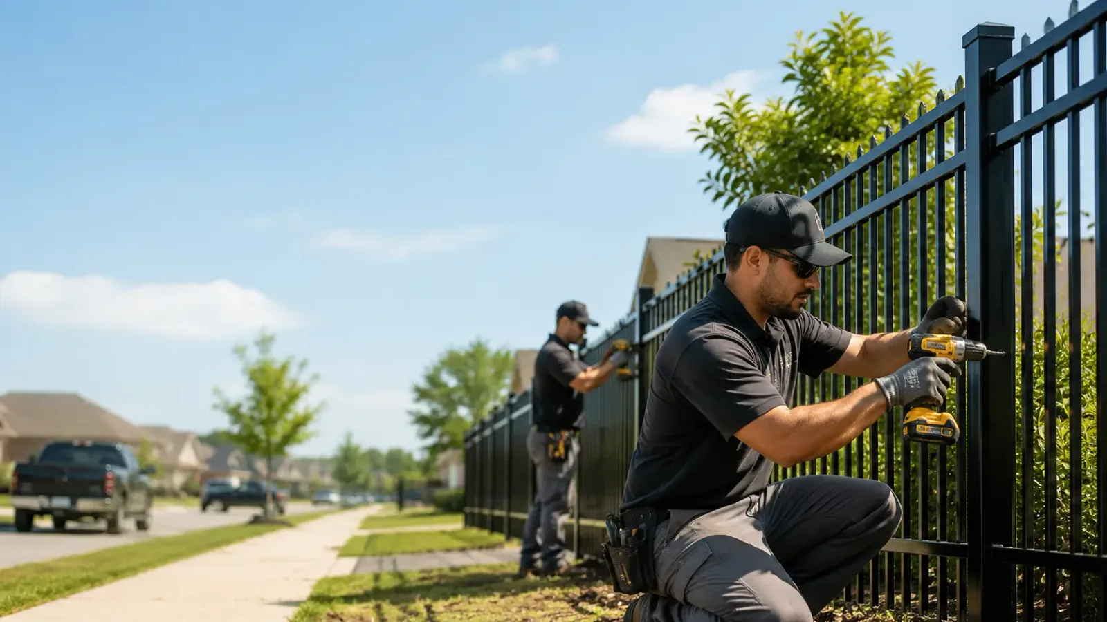 Metal Fence Installation in Southard, OK
